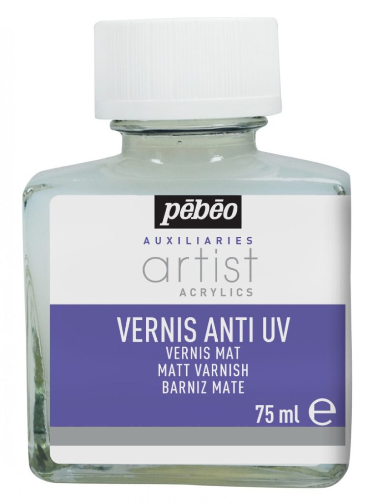 Pébéo ARTIST ACRYLICS 75 ML VERNIS MAT PHASE AQUEUSE Vue de face