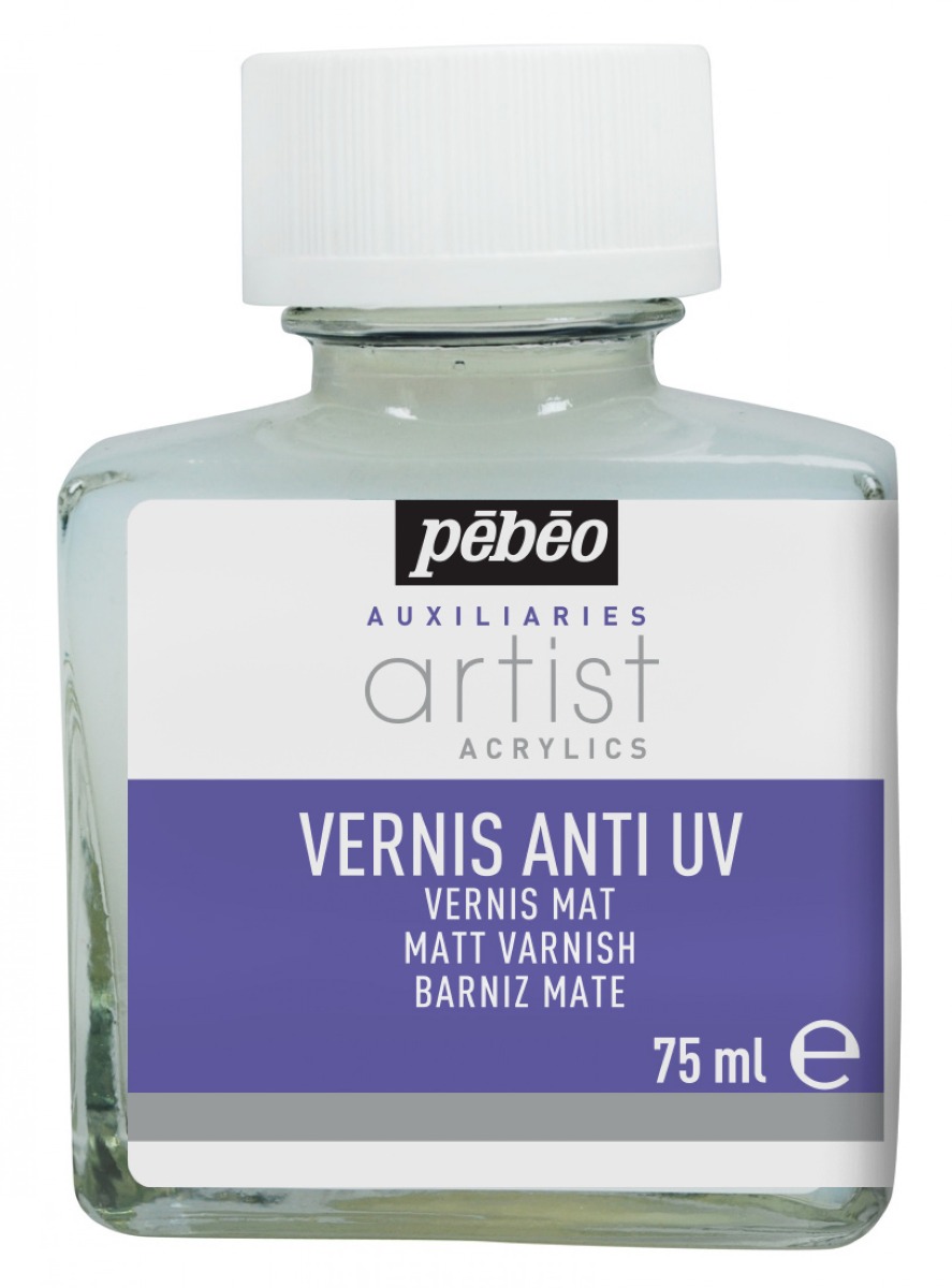 Pébéo ARTIST ACRYLICS 75 ML VERNIS MAT PHASE AQUEUSE Vue de face