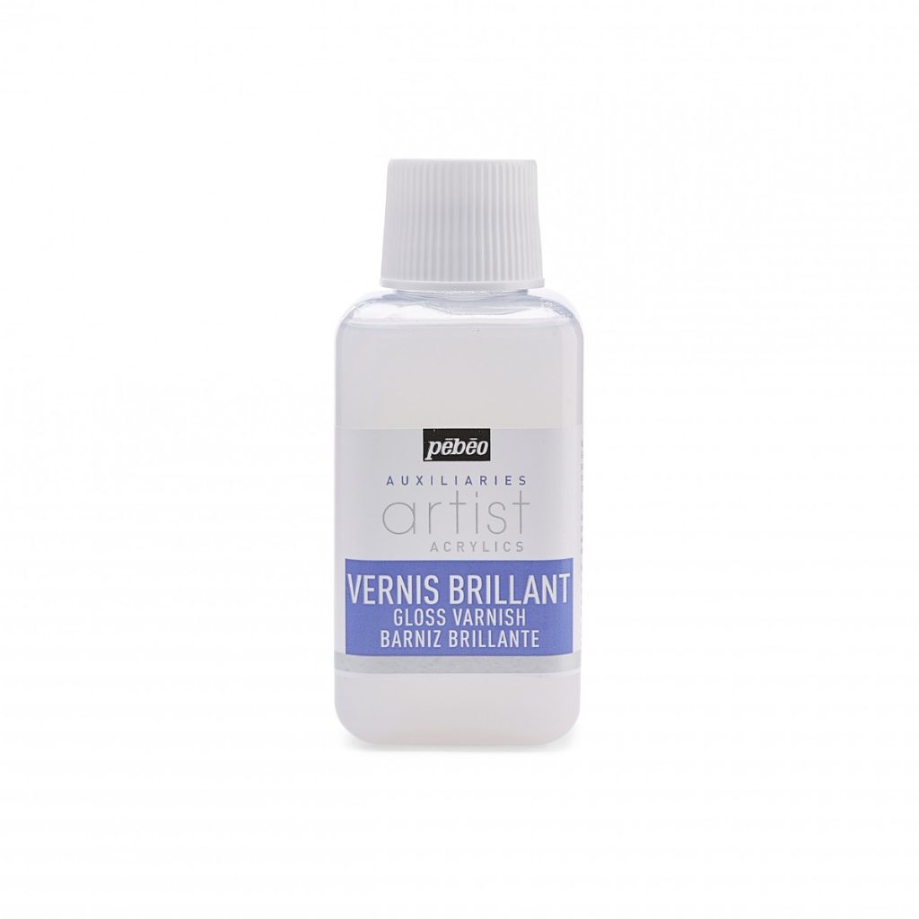 Pébéo ARTIST ACRYLICS 250 ML VERNIS BRILLANT PHASE AQUEUSE Vue de face