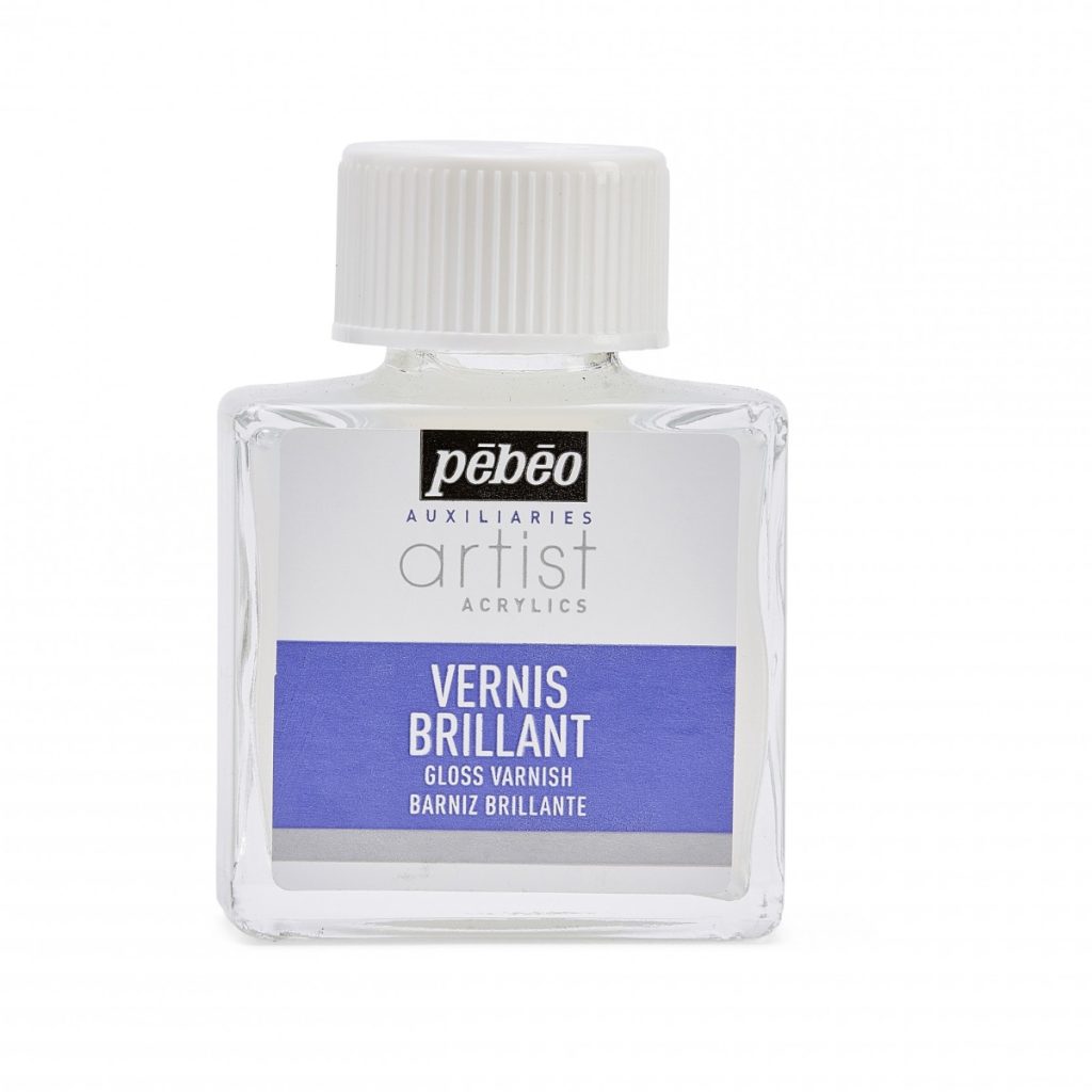 Pébéo ARTIST ACRYLICS 75 ML VERNIS BRILLANT PHASE AQUEUSE Vue de face