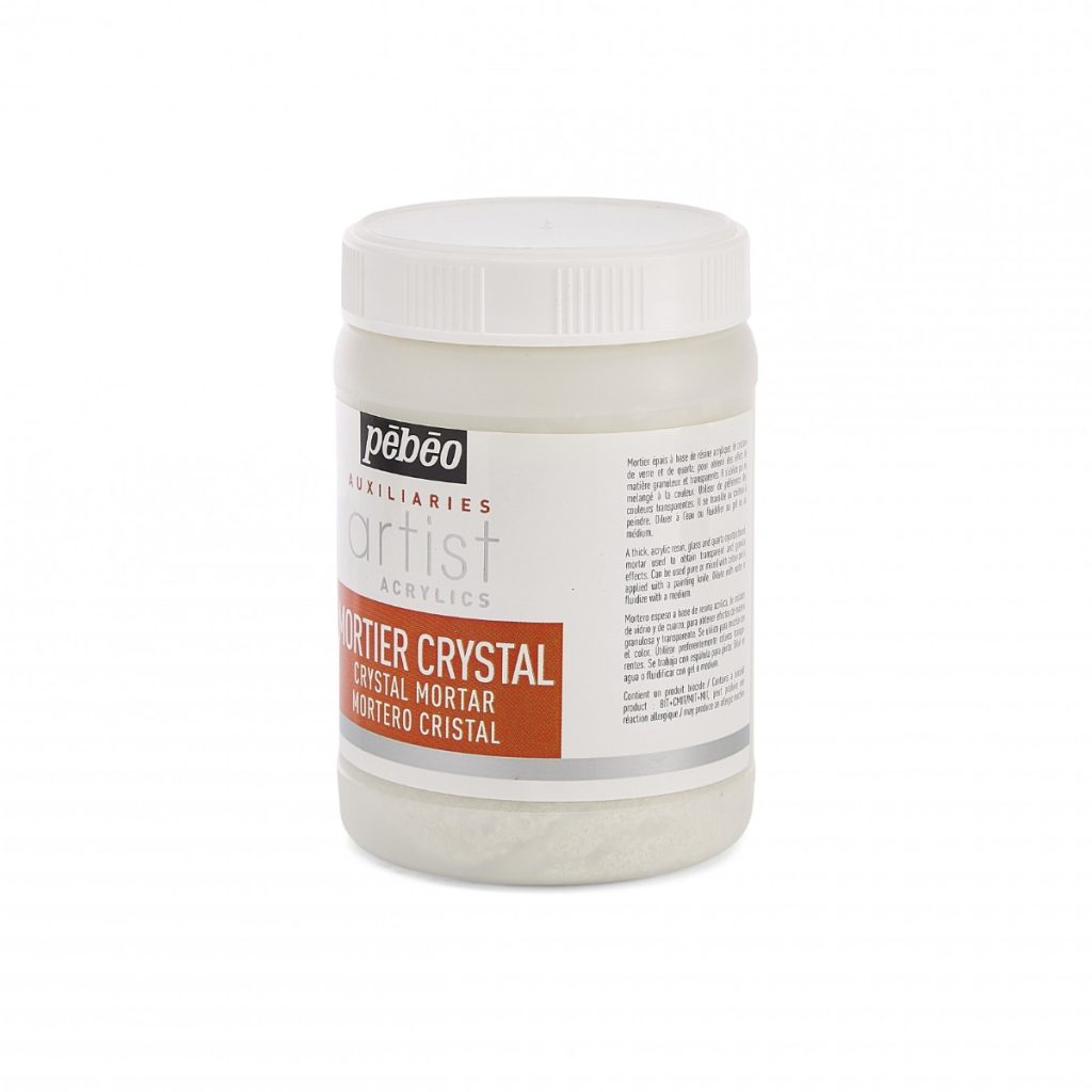 Pébéo ARTIST ACRYLICS 250 ML MORTIER CRYSTAL Vue de gauche