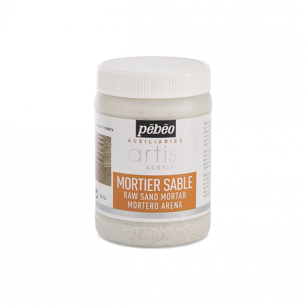 Pébéo ARTIST ACRYLICS 250 ML MORTIER SABLE Vue de face