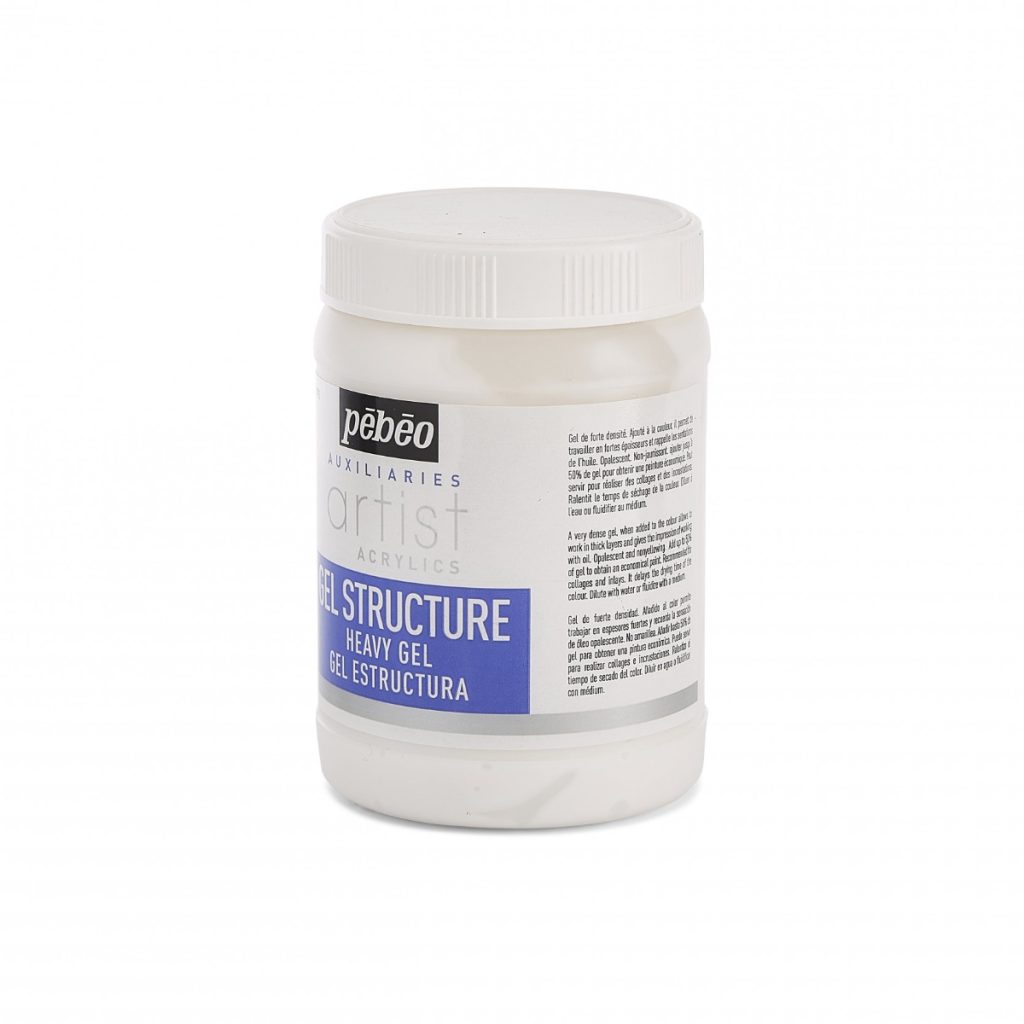 Pébéo ARTIST ACRYLICS 250 ML GEL DE STRUCTURE Vue de gauche