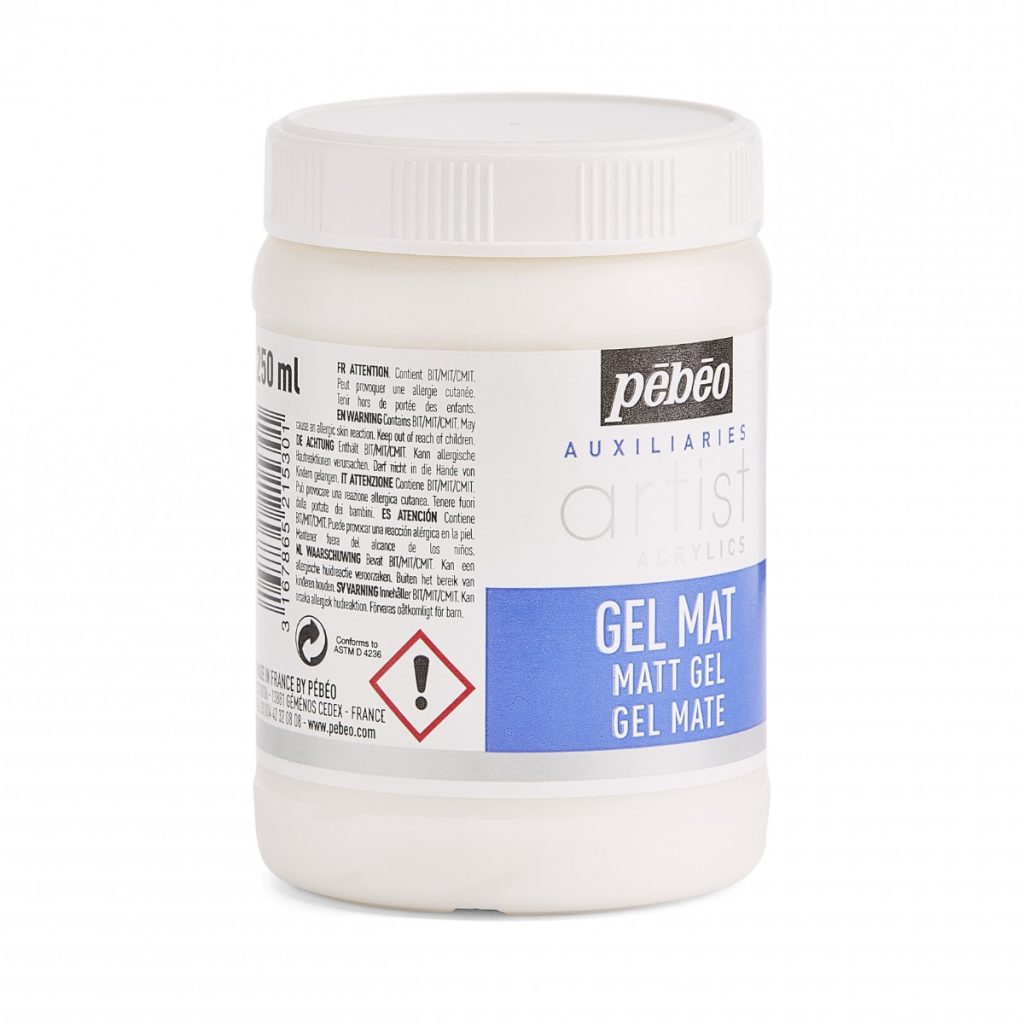 Pébéo ARTIST ACRYLICS 250 ML GEL MAT Vue de droite