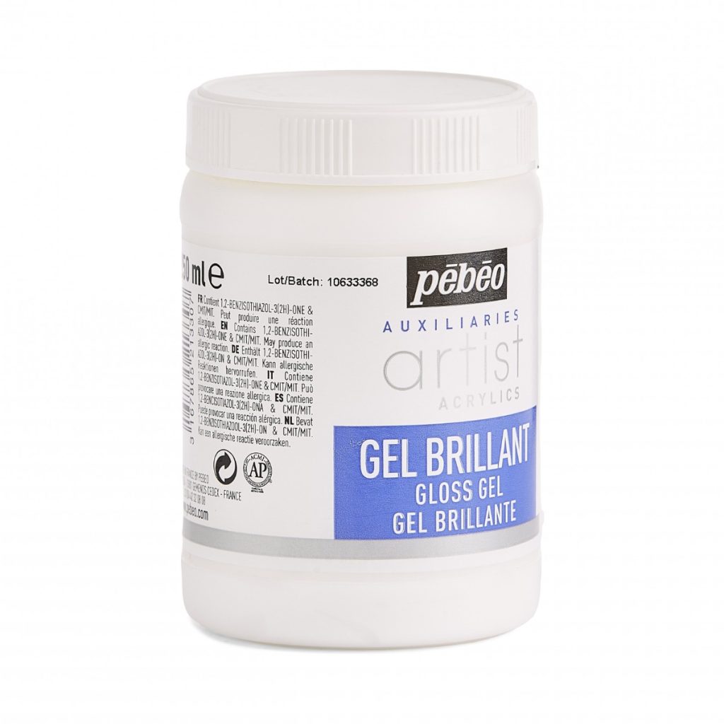 Pébéo ARTIST ACRYLICS 250 ML GEL BRILLANT Vue de droite