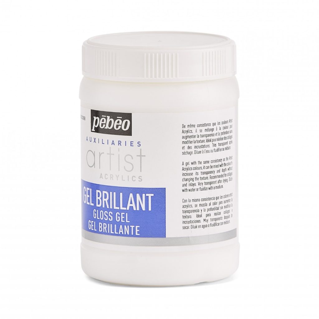Pébéo ARTIST ACRYLICS 250 ML GEL BRILLANT Vue de gauche