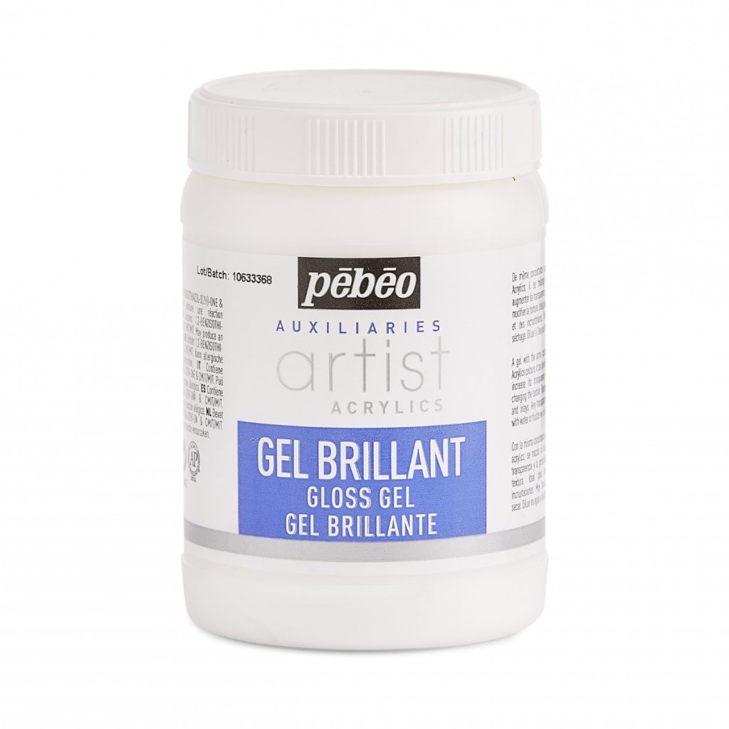 Pébéo ARTIST ACRYLICS 250 ML GEL BRILLANT Vue de face