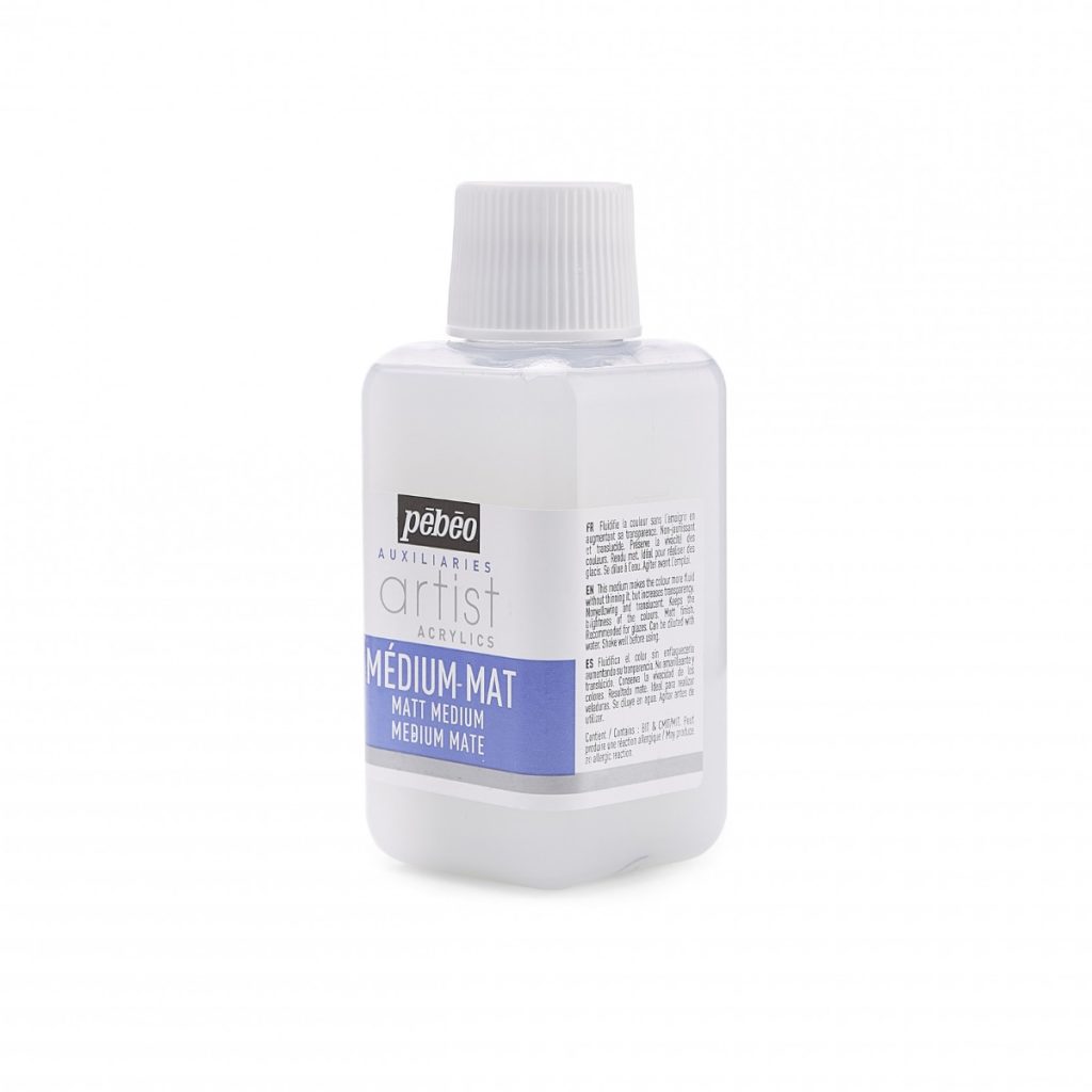 Pébéo ARTIST ACRYLICS 250 ML MÉDIUM MAT Vue de gauche