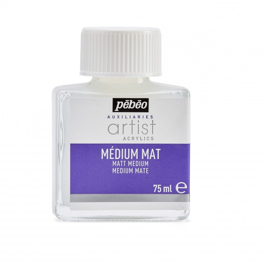 Pébéo ARTIST ACRYLICS 75 ML MÉDIUM MAT Vue de face