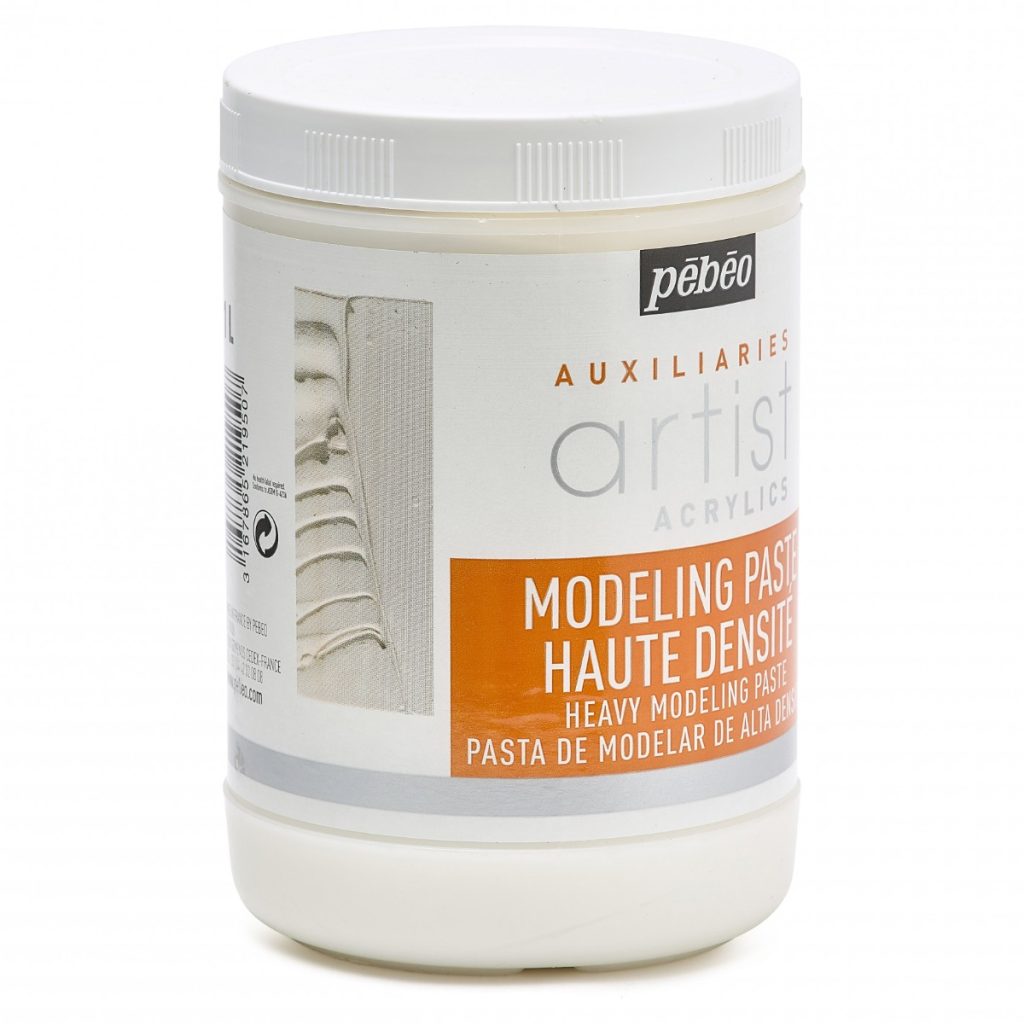 Pébéo ARTIST ACRYLICS 1 L MODELING PASTE HAUTE DENSITE Vue de droite