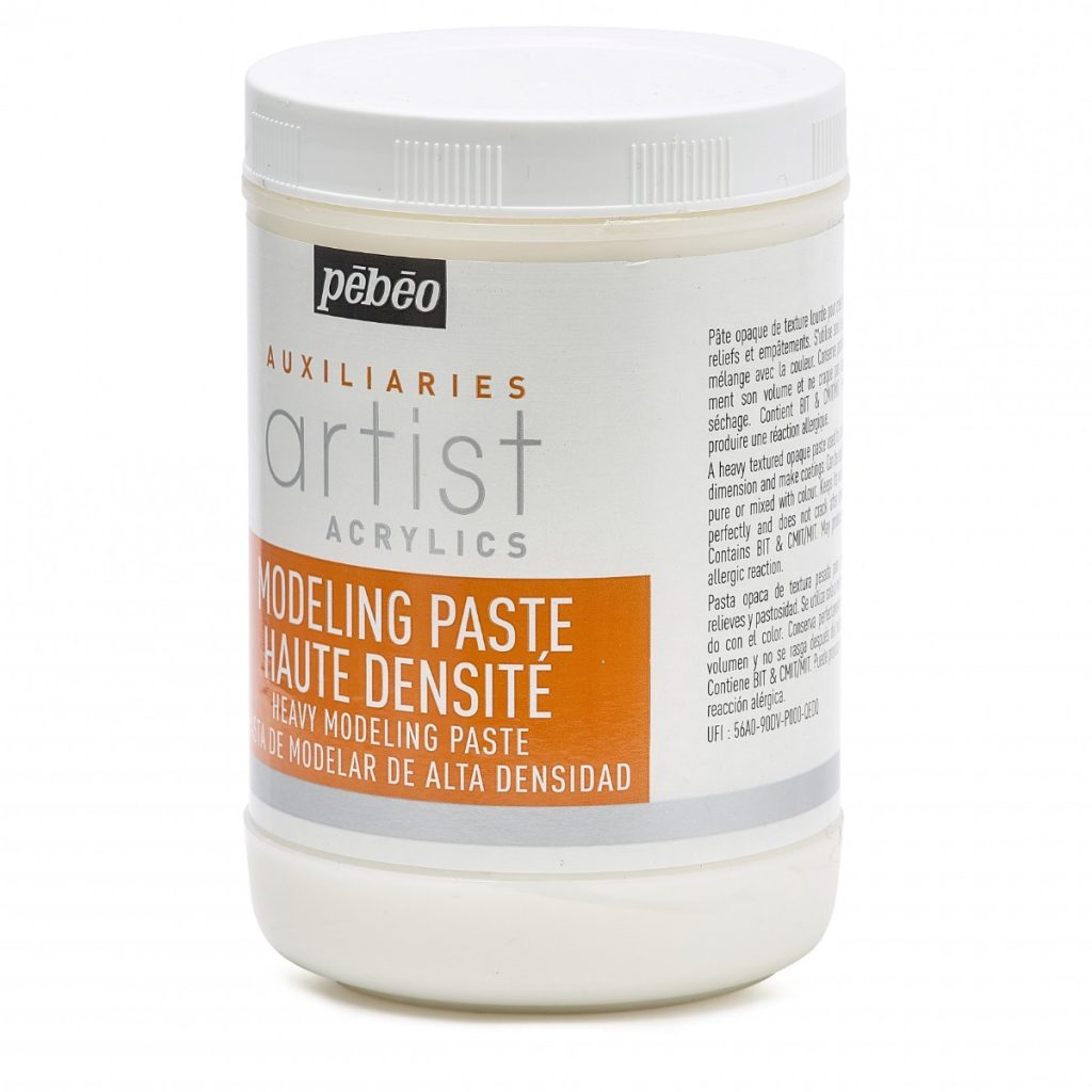 Pébéo ARTIST ACRYLICS 1 L MODELING PASTE HAUTE DENSITE Vue de gauche
