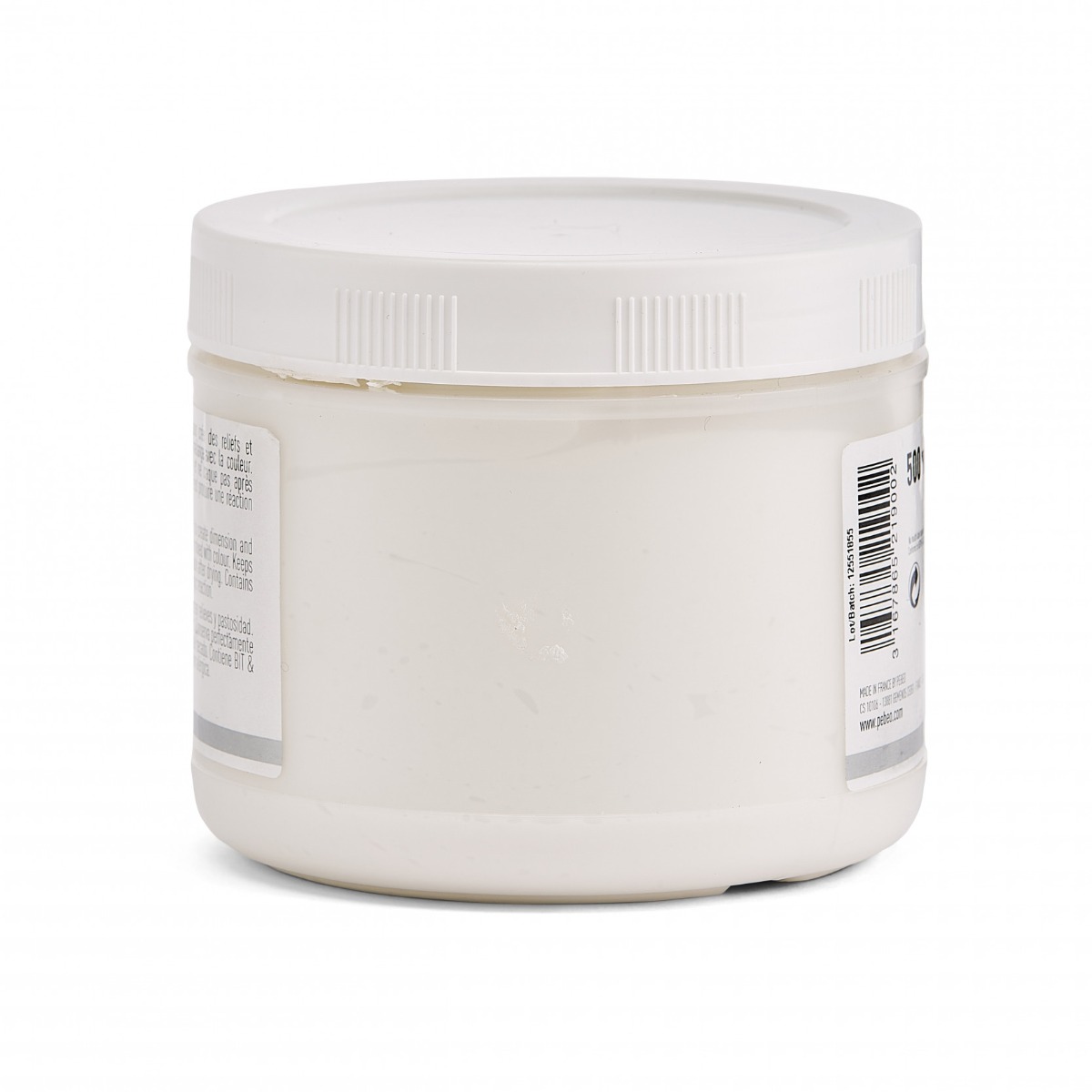 Pébéo ARTIST ACRYLICS 500 ML MODELING PASTE HAUTE DENSITE Vue de dos