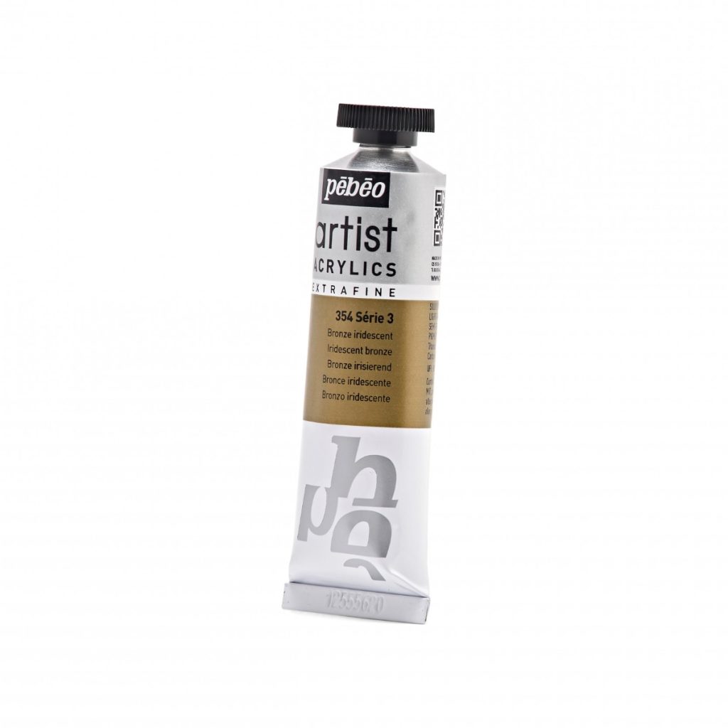 Pébéo Peinture Acrylique ARTIST ACRYLICS 37 ML BRONZE Vue de gauche