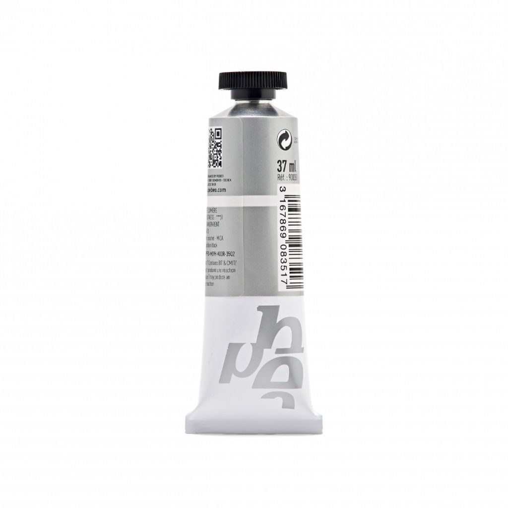 Pébéo Peinture Acrylique ARTIST ACRYLICS 37 ML ARGENT Vue de dos