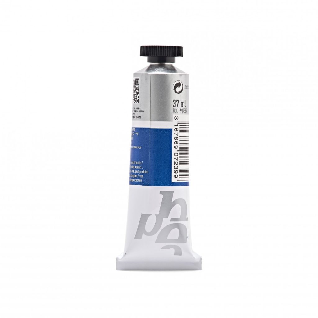 Pébéo Peinture Acrylique ARTIST ACRYLICS 37 ML BLEU PHTALOCYANINE Vue de dos