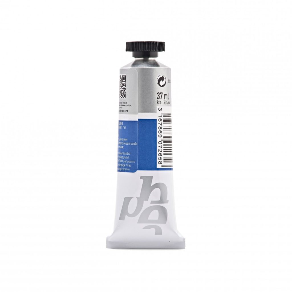 Pébéo Peinture Acrylique ARTIST ACRYLICS 37 ML BLEU ACIER Vue de dos