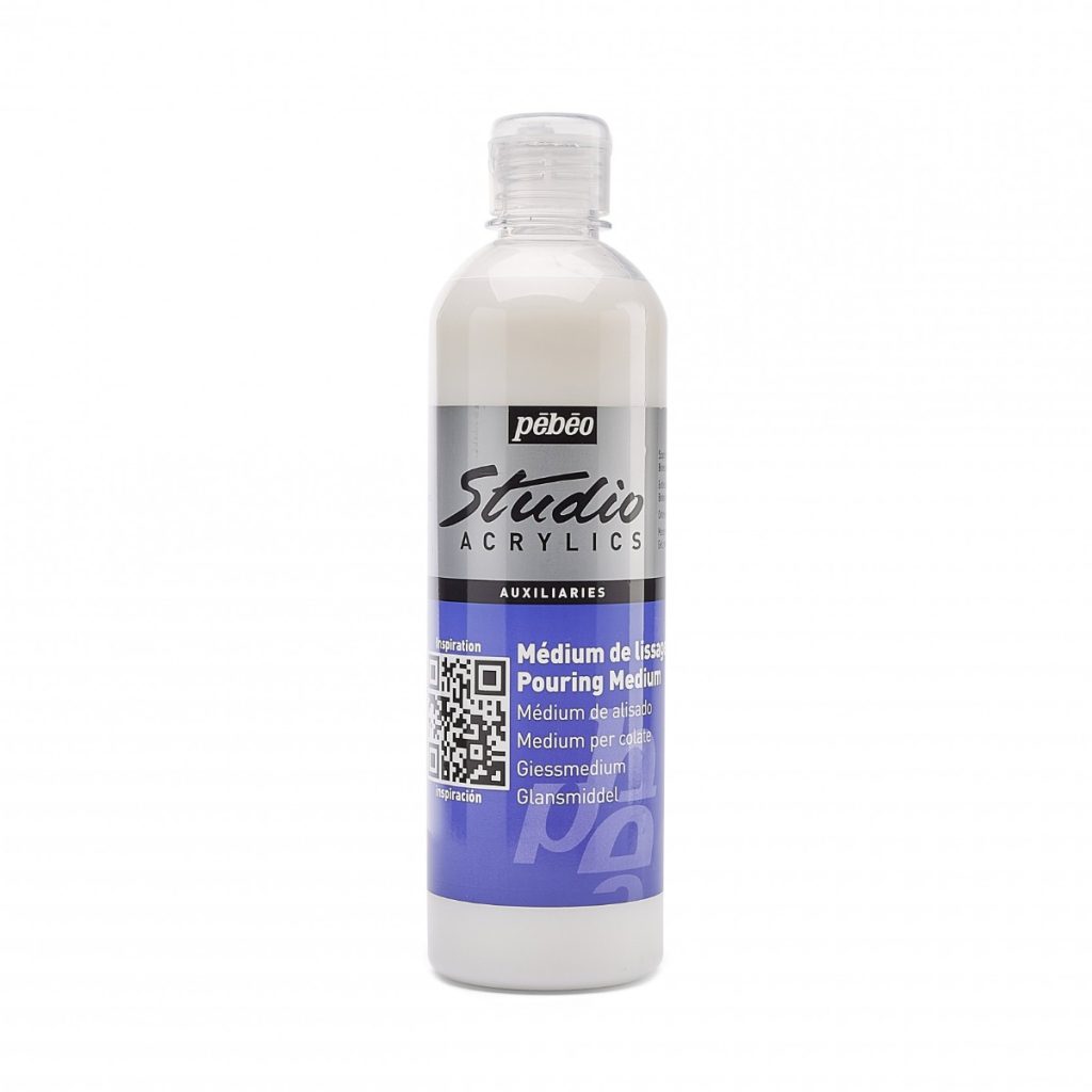 Pébéo STUDIO ACRYLICS MEDIUM LISSAGE FLACON 500 ML Vue de face