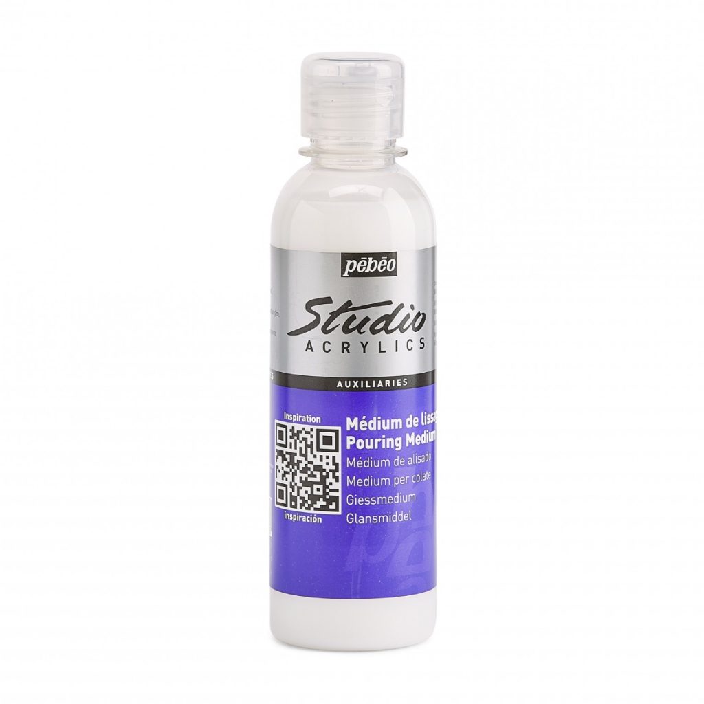 Pébéo STUDIO ACRYLICS MEDIUM LISSAGE FLACON 250 ML Vue de face