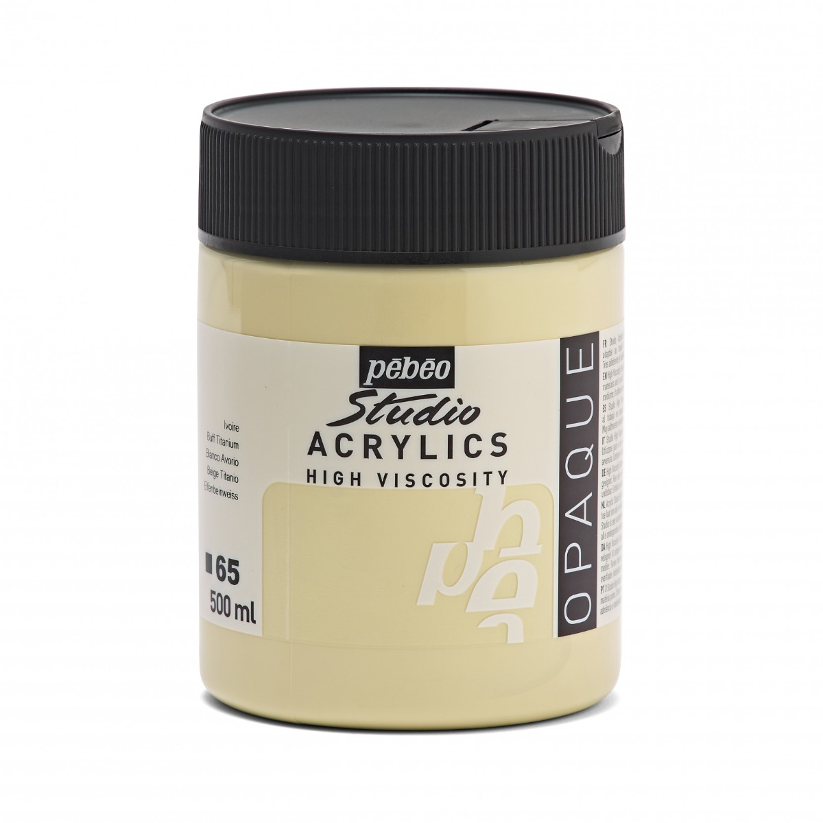 Finestudioacrylics500mlivoire