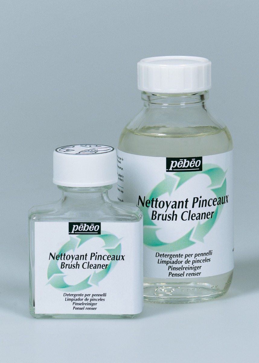Pébéo PHOTO DES AUXILIAIRES HUILE NETTOYANT PINCEAUX 75 ML ET 245 ML