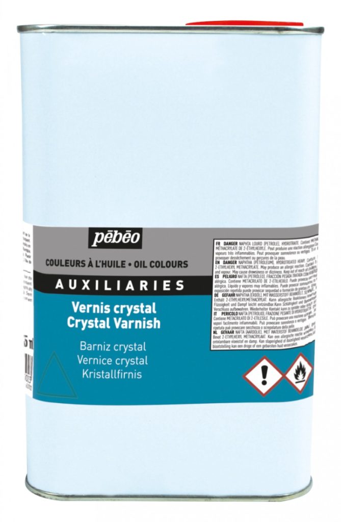 Pébéo VERNIS CRYSTAL BRILLANT 1 L Vue de face