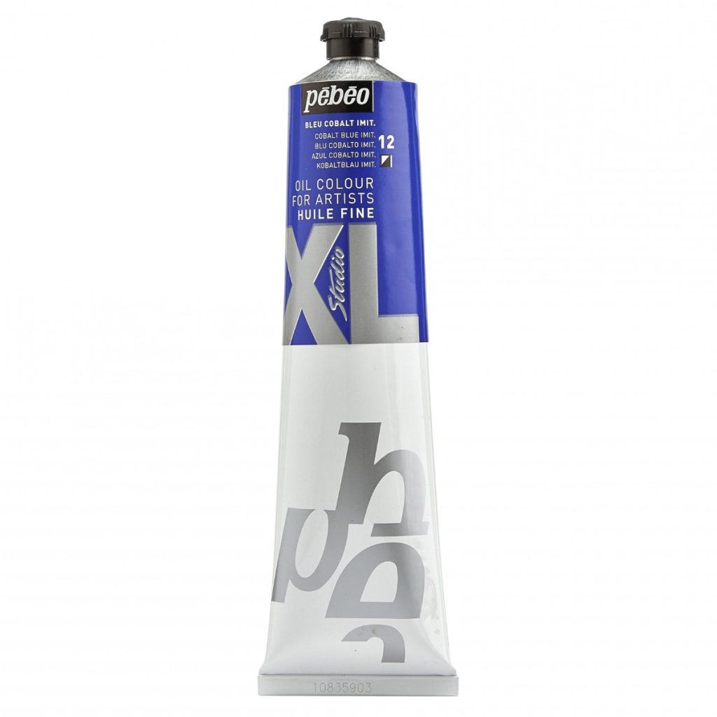 Pébéo HUILE FINE XL 200 ML BLEU COBALT IMITATION Vue de face